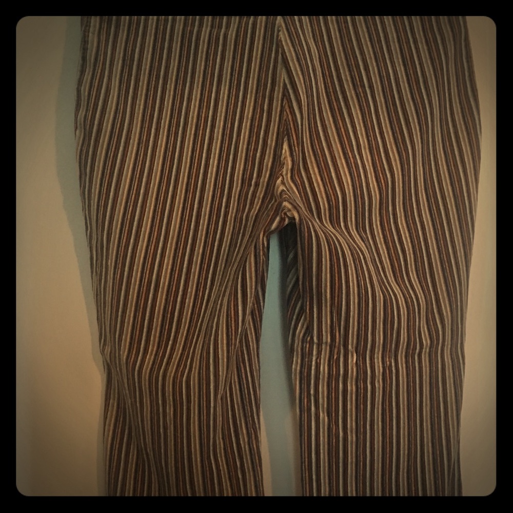 Route 66 vintage like stripe bell bottom pant